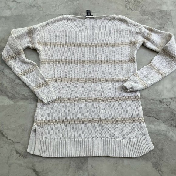 Gap Sweater Light Knit Long Sleeve Striped - Picture 2 of 5